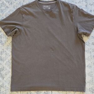 Eddie Bauer Dark Brown Short Sleeve Tee